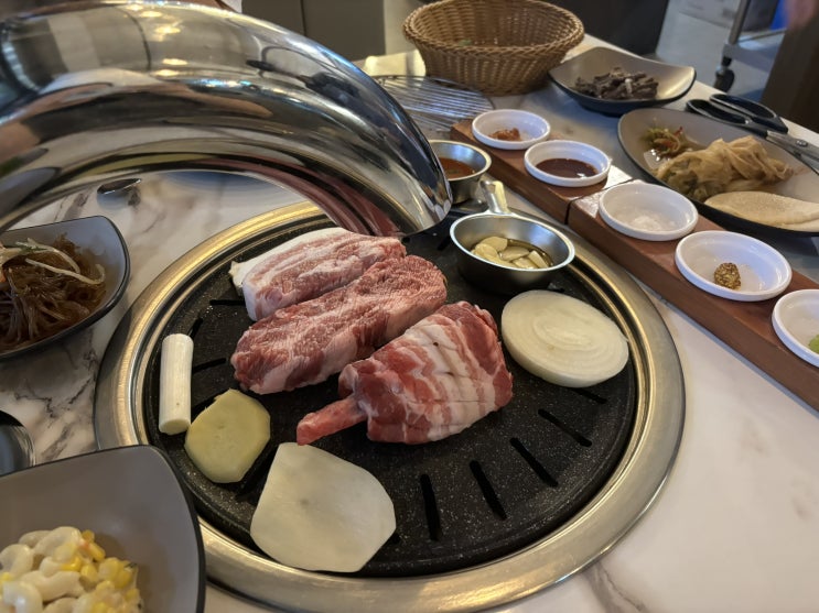  소사벌 삼겹살 회식 고기집 추천 맛집 육향정 평택소사벌점 후기