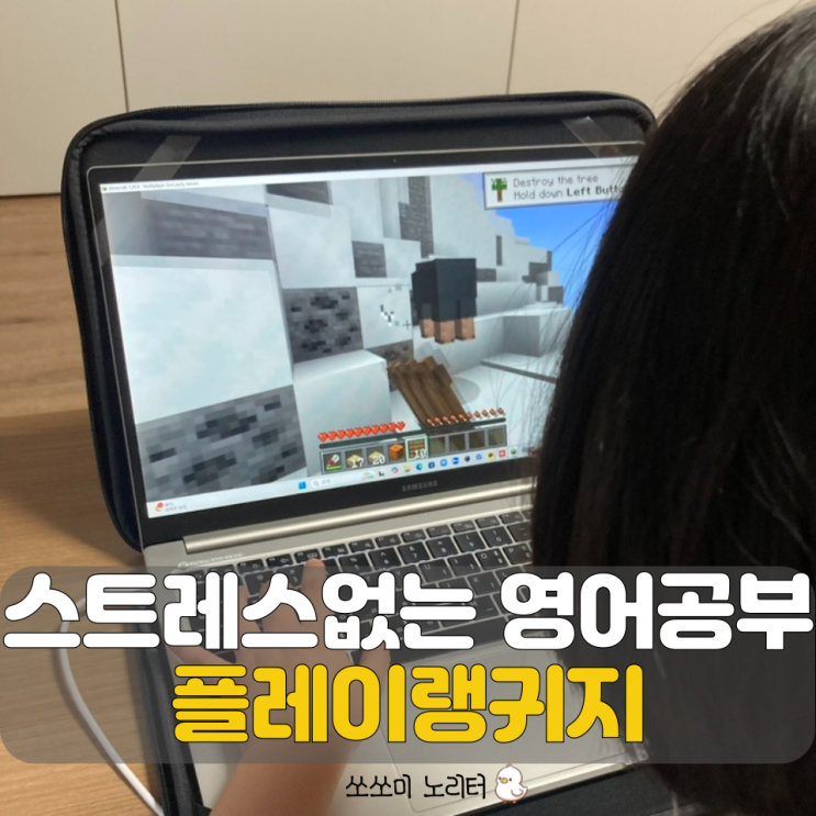  플랭귀지 원어민화상영어 마인크래프트로 노는 영어공부