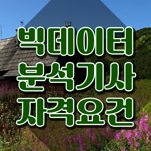  빅데이터 분석 기사접수 빅데이터분석기사 응시조건 독학으로 편하게 성공한 후기