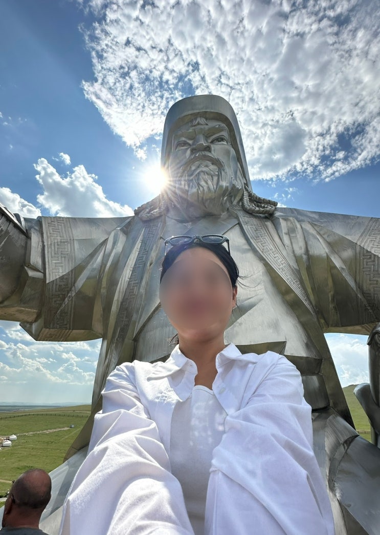  몽골 울란바토르 자유여행) 칭기즈칸 마상 동상!! 사진 스팟
