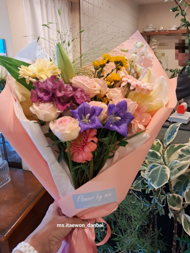 이태원 꽃집_ 플라워바이민 flower by min 이태원 꽃집_ 플라워바이민 flower by min
