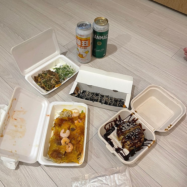  부평 깡통시장 야시장 방문 후기:조금씩 사서 다양하게 야식 먹기 좋아요