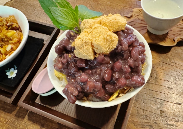 담양 한옥 카페 명가은 옛날팥빙수 약밥 맛집