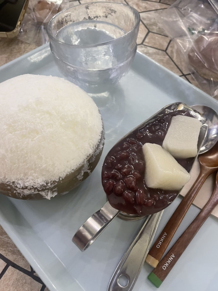  강남구청역 팥빙수 맛집 팥 맛있는 카페 추천! 앙꼬