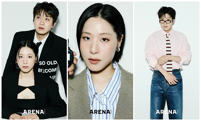  수민&슬롬, '아레나 옴므 플러스' 8월호 화보 및 인터뷰 공개