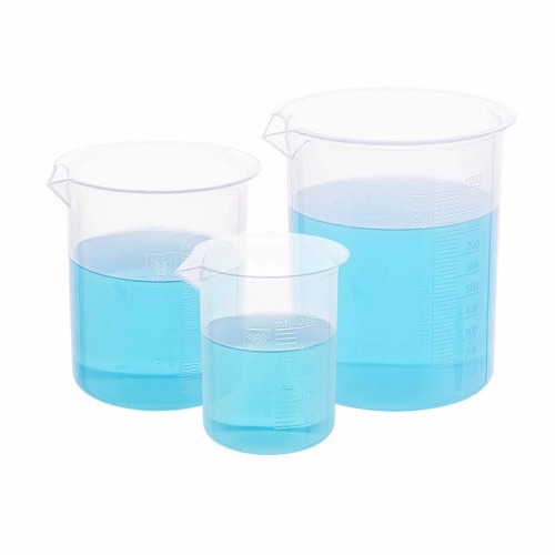  [플라스틱] PP 싱글 눈금 비이커 PP Beaker