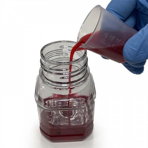  [플라스틱] 멸균 눈금 비이커 SteriWare Graduated Beaker