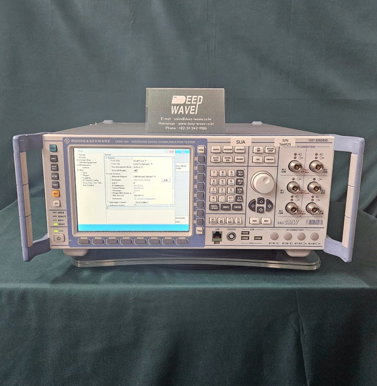  광대역 무선 통신 장비 로데슈바르즈 Rohde&Schwarz CMW500