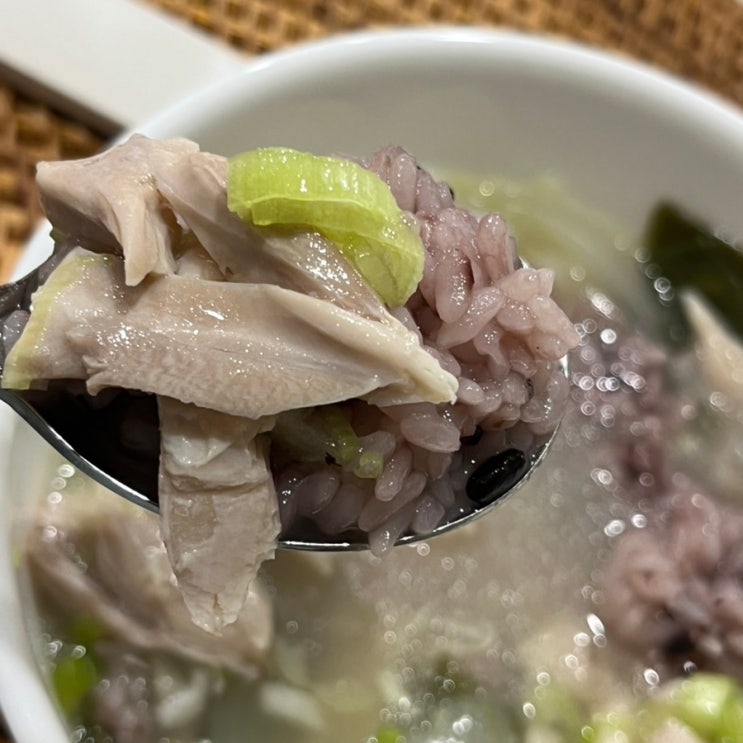  삼계탕 보다 간단하게, 닭다리로 복날 닭곰탕 레시피 만들기