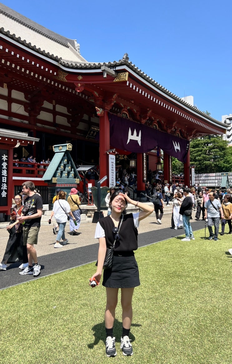  IN 일본_도쿄 3~4일차 / 센소지, 아사히 본사, 아자부다이 힐스, 도쿄타워, 신주쿠 etc.