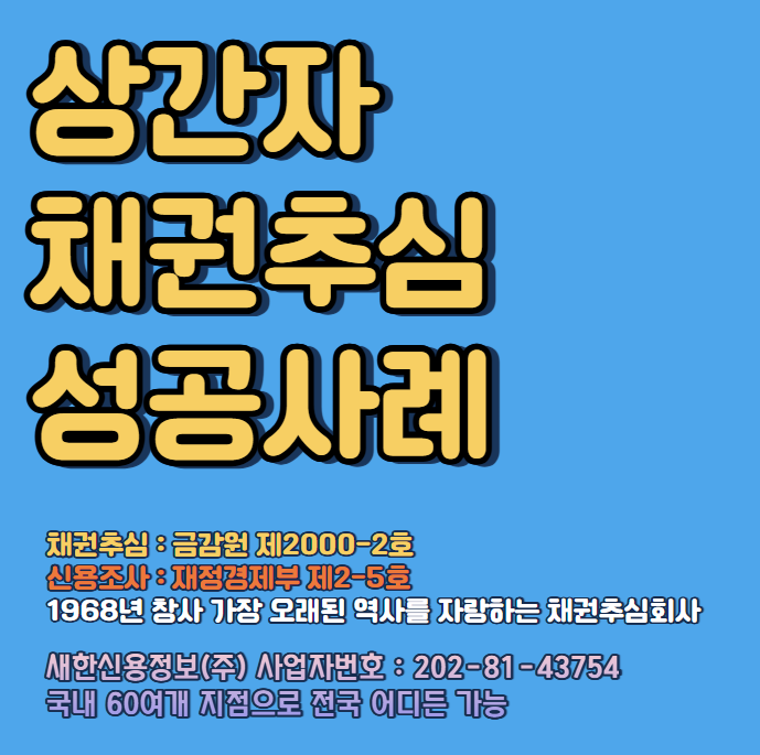  상간자 민사소송 손해배상 승소 판결 후 신용조사 채권추심업체 성공사례 ( 상간남, 상간녀 )