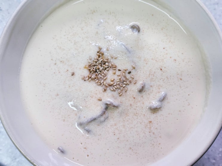  메밀 콩국수 레시피 시원하게 한그릇 즐겨요