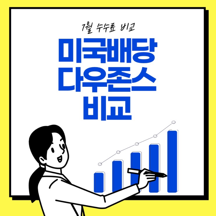  미국배당다우존스 국내상장 etf 수수료 비교(tiger/ace/sol)