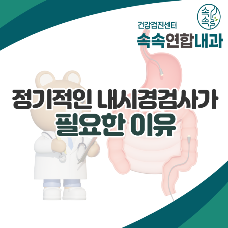  방촌동 내과 정기적인 내시경 검진이 필요한 이유와 주의사항