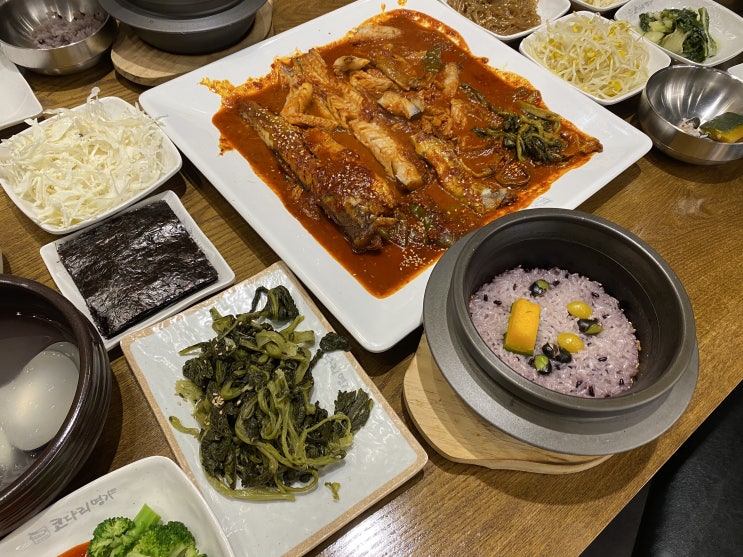  융건릉한식 한상차림 코다리명가 봉담안녕점