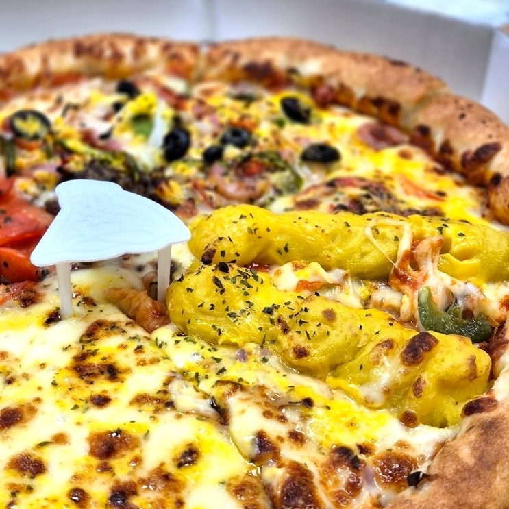  서오릉피자 네가지맛피자 대존맛 메뉴 할인 꿀팁