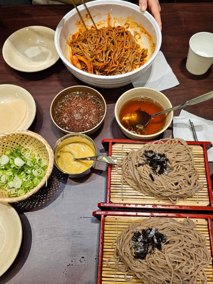  [서울 여의도] 서울 3대 메밀국수 맛집 '유림면 여의도TP타워점' 후기, 대기, 메뉴