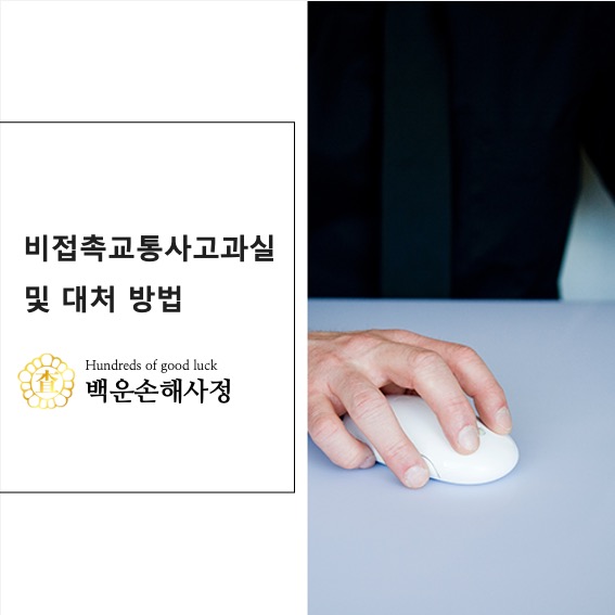  비접촉 교통사고 과실 및 대처 방법