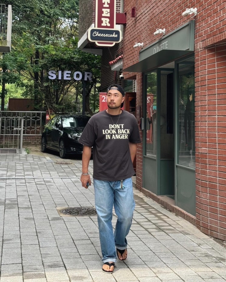  [OOTD] 아일랜드 슬리퍼로 빈티지한 여름 코디