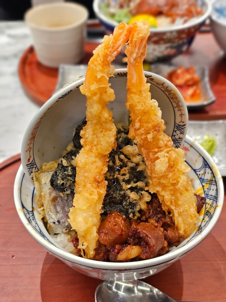  [서울 여의도] 텐동 맛집 '마츠노하나 더현대서울점' 후기, 대기, 메뉴, 주차