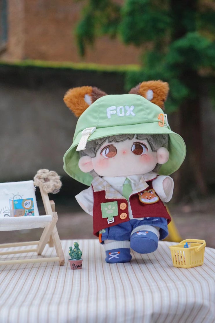  20cm 여우 탐험대 세트 인형옷 아이돌인형옷
