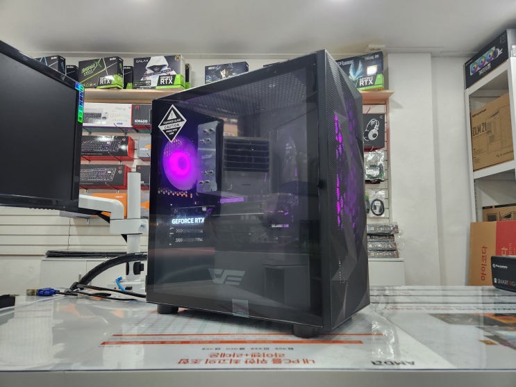  인천 컴퓨터 라이젠7500F RTX4060 Ti 국민 게이밍 컴퓨터 사양으로 강추