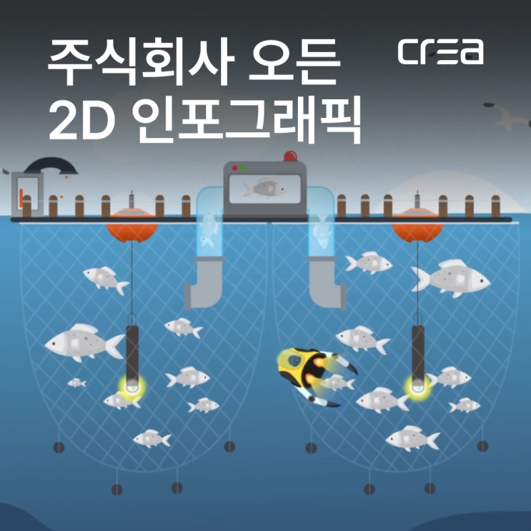  스마트 해양 환경 기술 주식회사 오든 (2D/인포그래픽/모션그래픽)