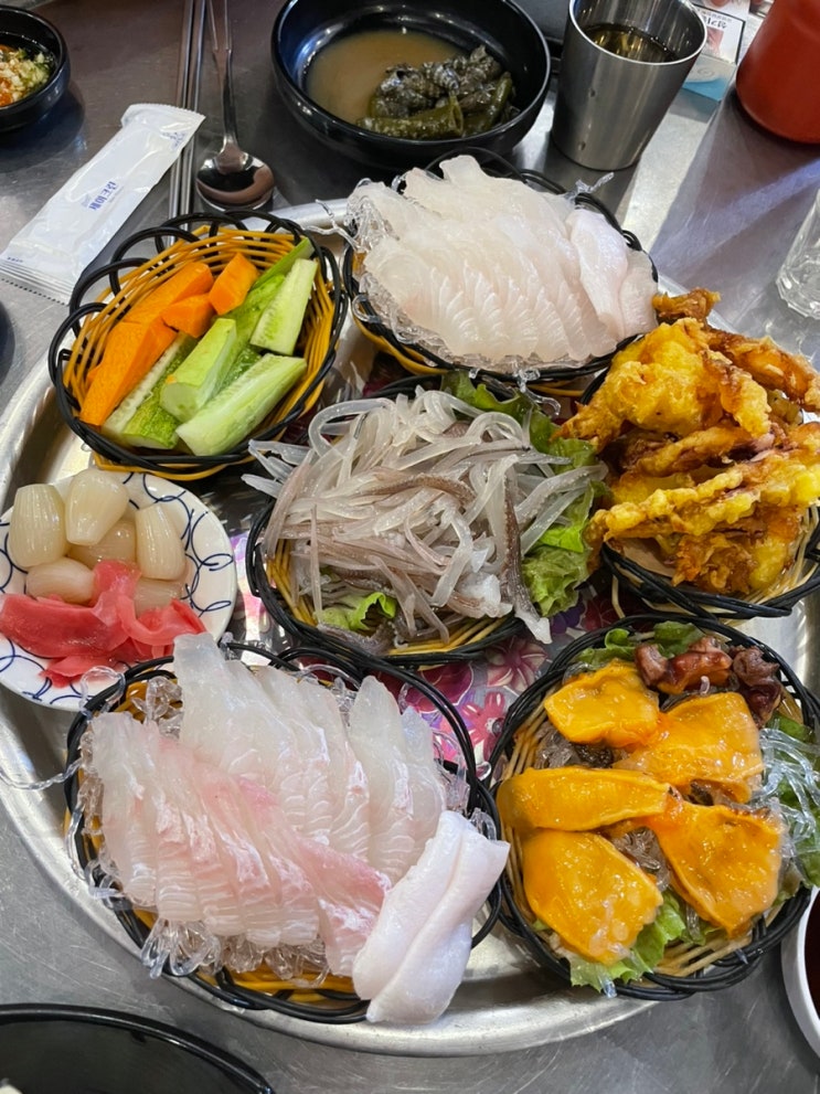  [아산맛집] 신선한 오징어회가 있는 온양 맛집 ‘미스터오징어 신용화점‘