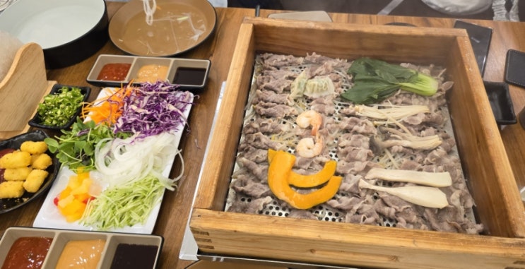  동탄 월남쌈 샤브샤브 편백찜 무한리필 동탄 편백회관 평일 런치 후기