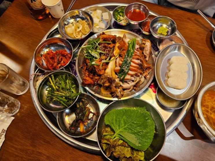 대전 서구 롯데백화점 근처 괴정동 족발 맛집 완미족발