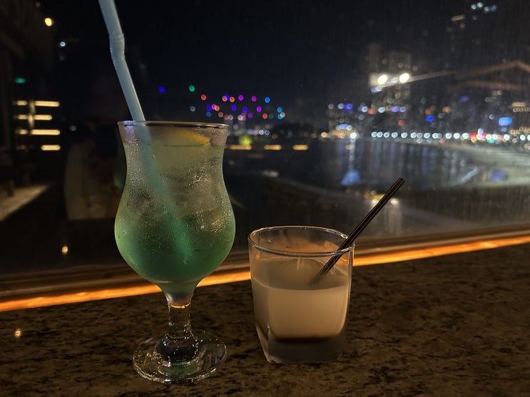  해운대 오션뷰 야외술집 오아제부산