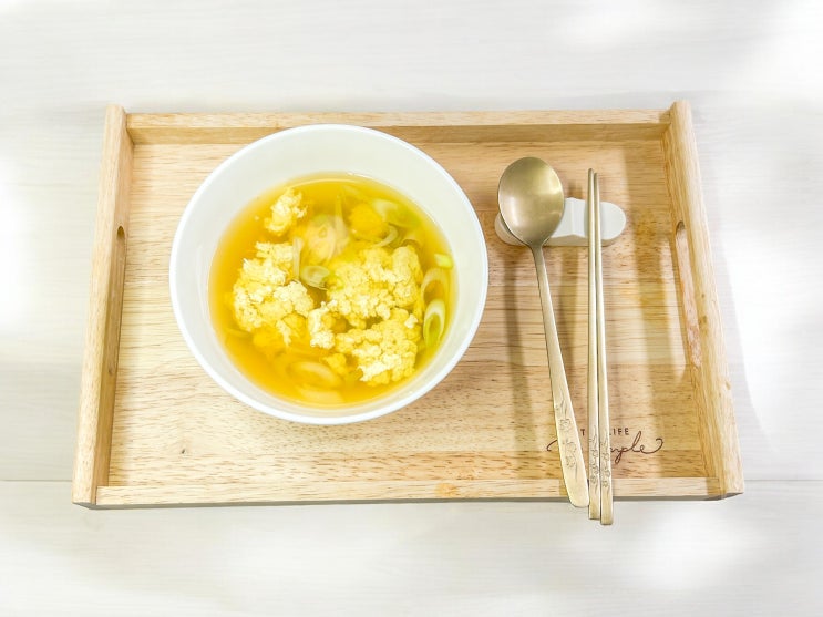  한닢쿡 동전육수로 간편하게 만드는 계란국 레시피