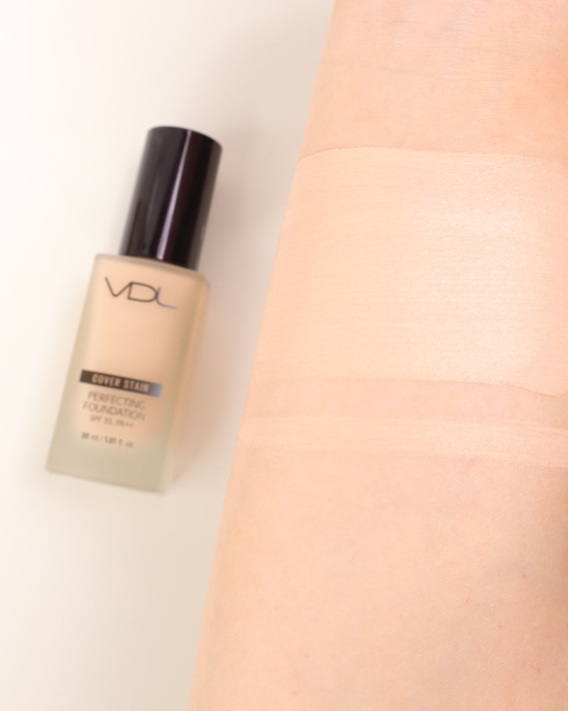 올리브영 파운데이션 추천 VDL 커버스테인 퍼펙팅 파운데이션 뽀용한 피부표현 : 네이버 블로그