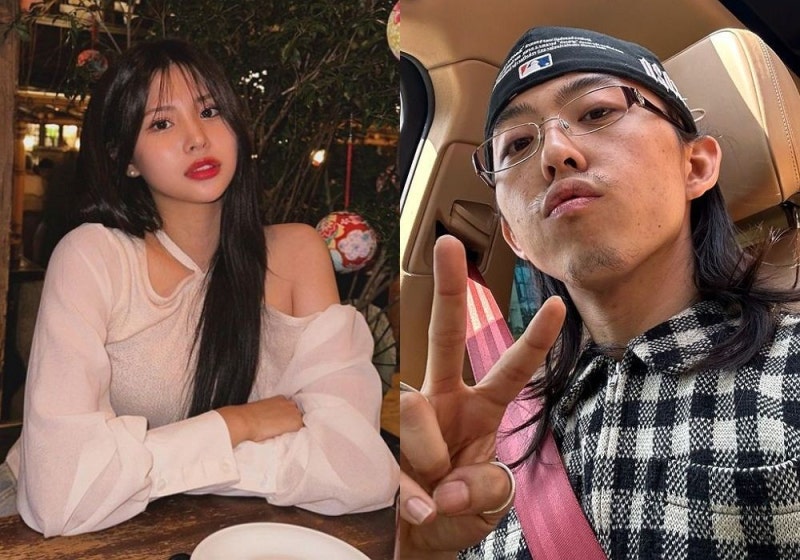 '엉덩이에 손' 래퍼 릴러말즈♥전은비 치어리더, 수위 높은 사진 포착...공개 열애 시작?