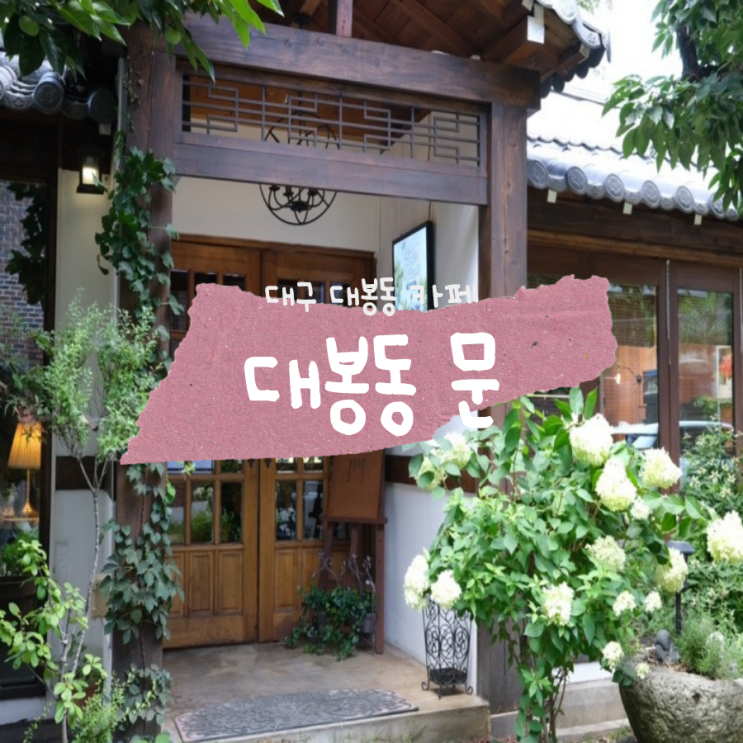 어서와 한국은 처음이지 대구 한옥카페 대봉동 문 어서와 한국은 처음이지 대구 한옥카페 대봉동 문