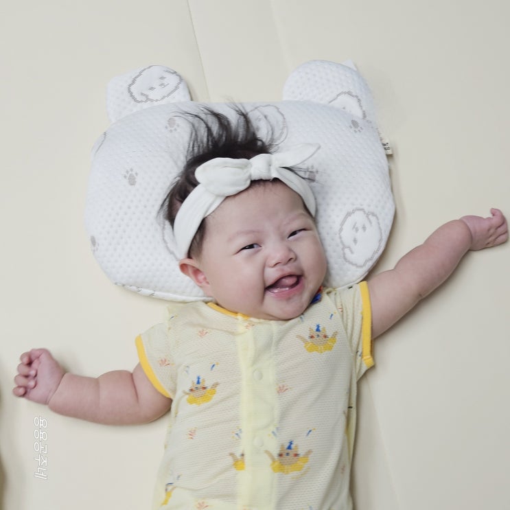  우리아이 숙면 위한 태열방지 베베데코 마미품 옆잠베개 추천 이유 두상관리