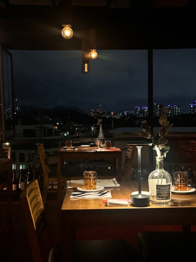  이태원 와인바 포프 | 경리단길 데이트코스 뷰맛집