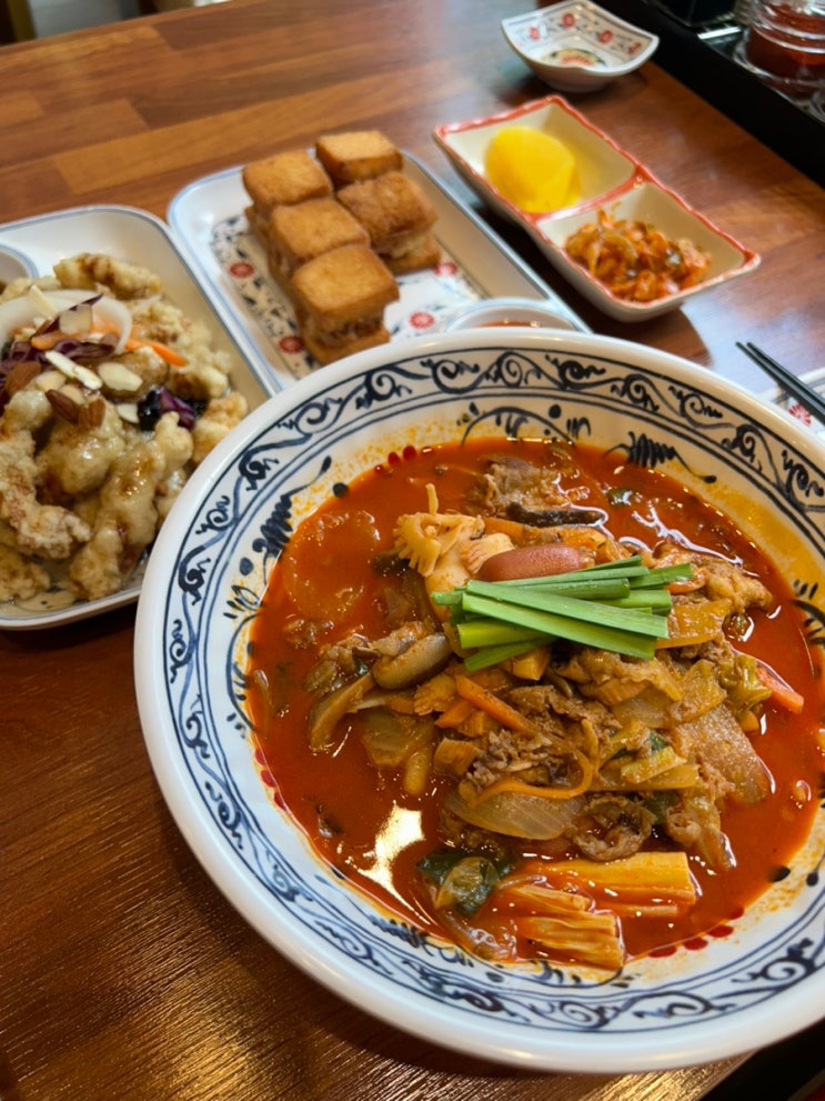  울산 야음동 중국집 도야짬뽕 마라짬뽕 멘보샤 맛집