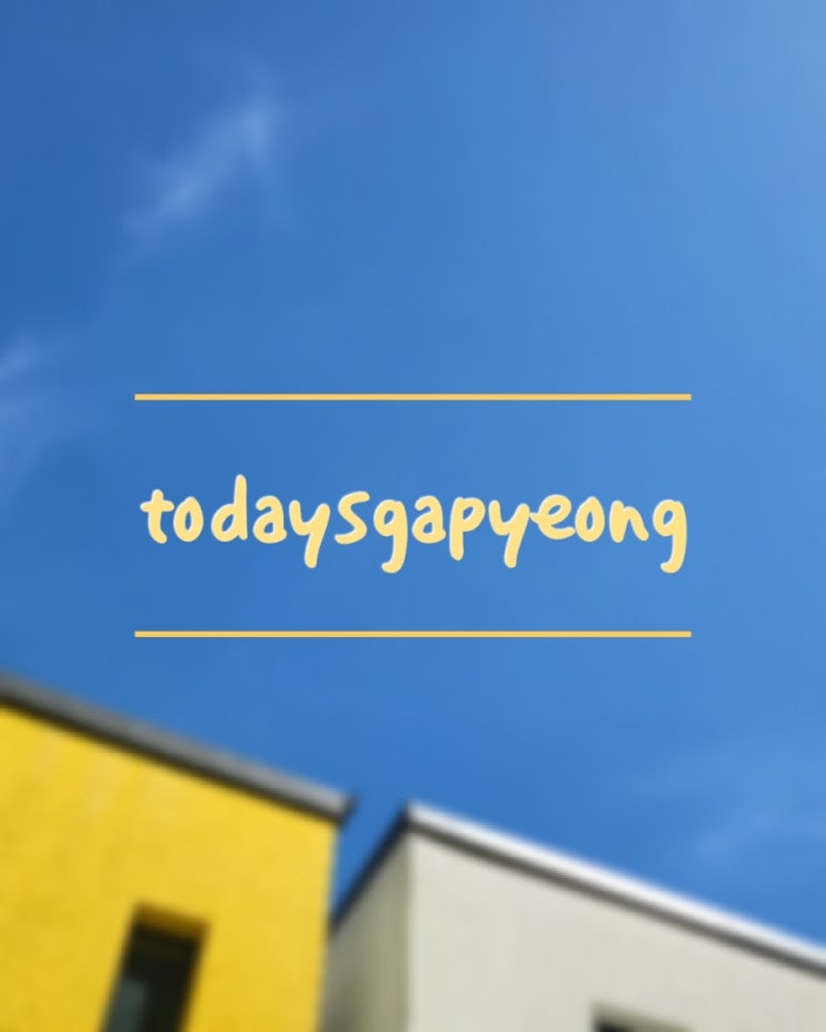  [가평] 서울 근교 <오늘도가평> 수영장 카페, 풀빌라 펜션 추천