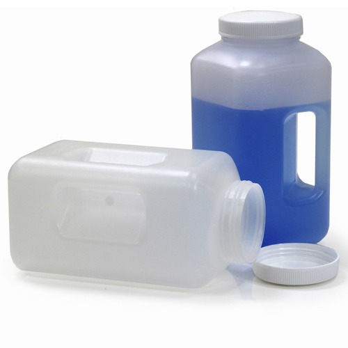  [플라스틱] 광구형 사각 보틀 Wide Mouth Square Bottle