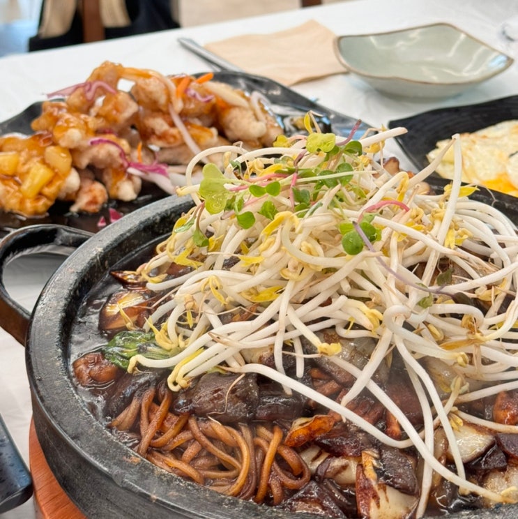  충남 바다 나들이 태안 해수욕장 맛집 만리포돌짜장