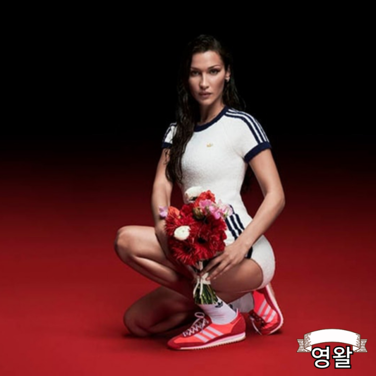  벨라 하디드가 아디다스를 고소?