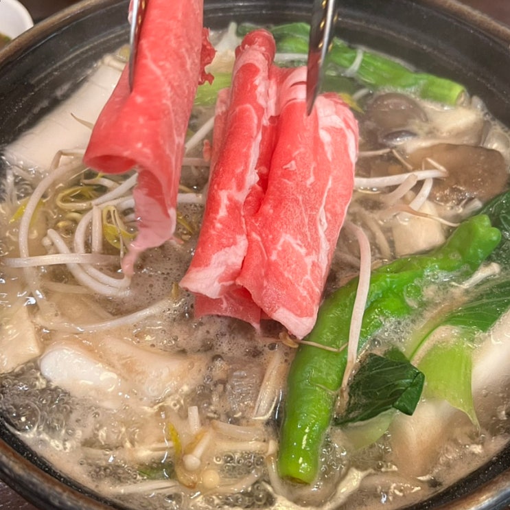  옥소반 샤브샤브 상암동 맛집 더 유명해지지 말길