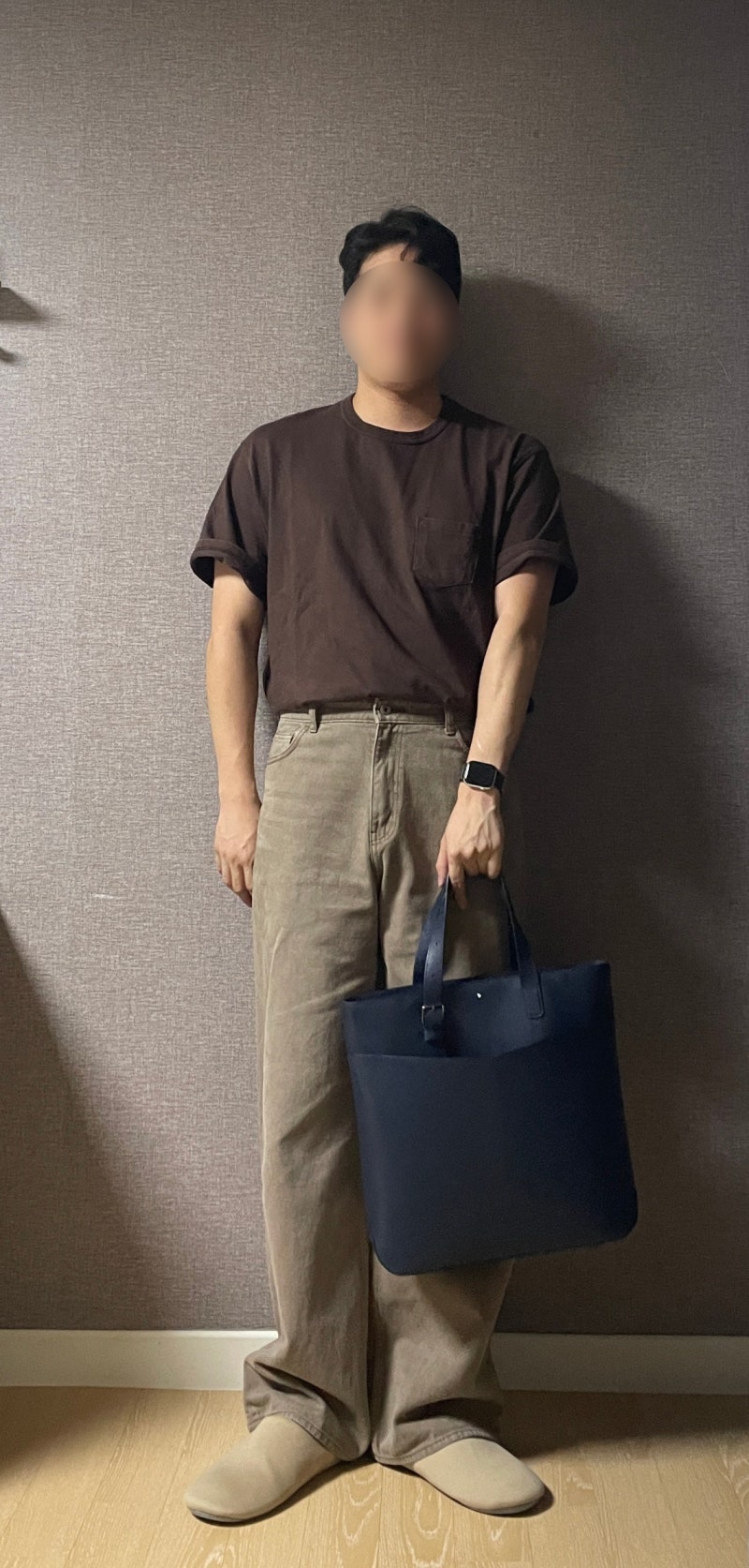 유니폼브릿지 반팔 남자 포켓 티셔츠 코디 사이즈 추천