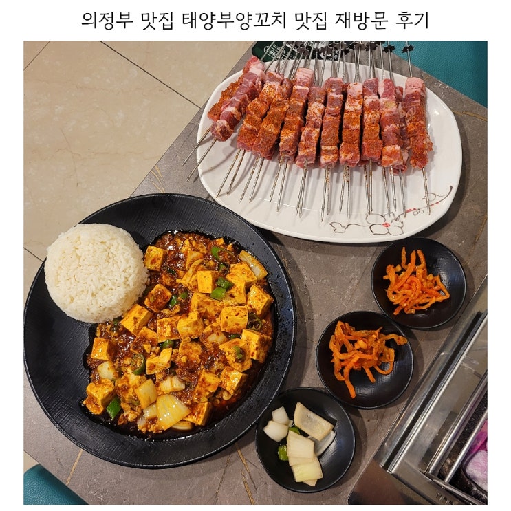  의정부 맛집 태양부양꼬치 맛집 재방문 후기