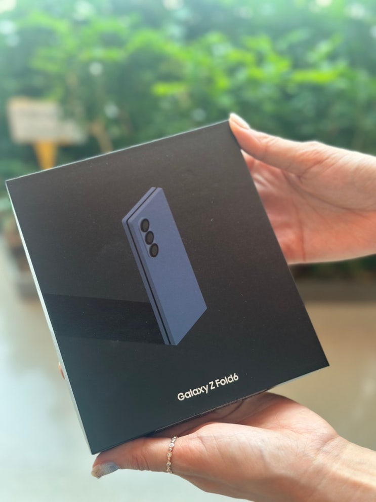  갤럭시 Z폴드6 256GB 네이비 개봉기!