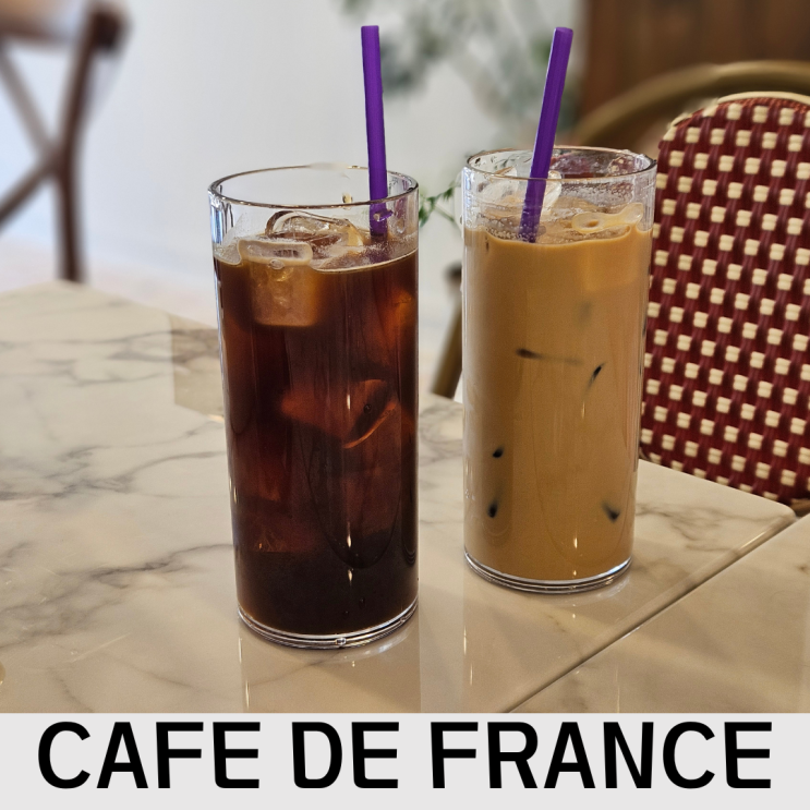  대전 봉명동 신상카페, 카페 드 프랑스(Cafe de france)에서 만나는 프랑스 감성 카페 후기