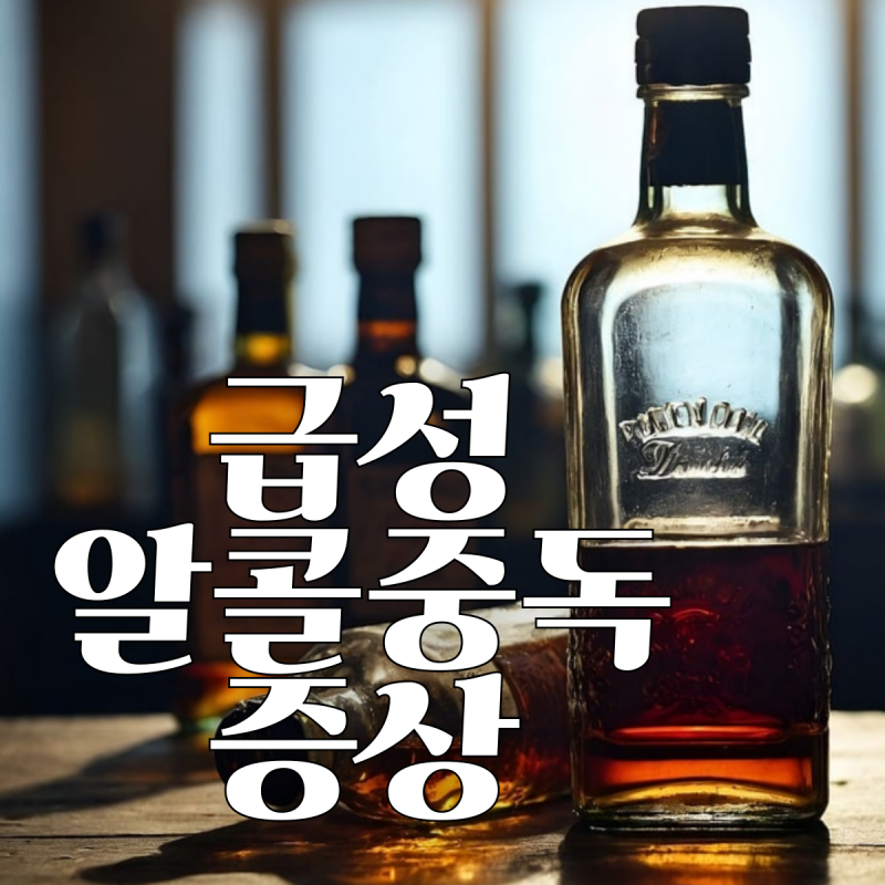 급성알콜중독 증상 원인 예방법