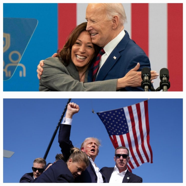 해리스&<b>트럼프</b> 경합주 지지율... 미네소타 <b>주지사</b> vs 벤스... 