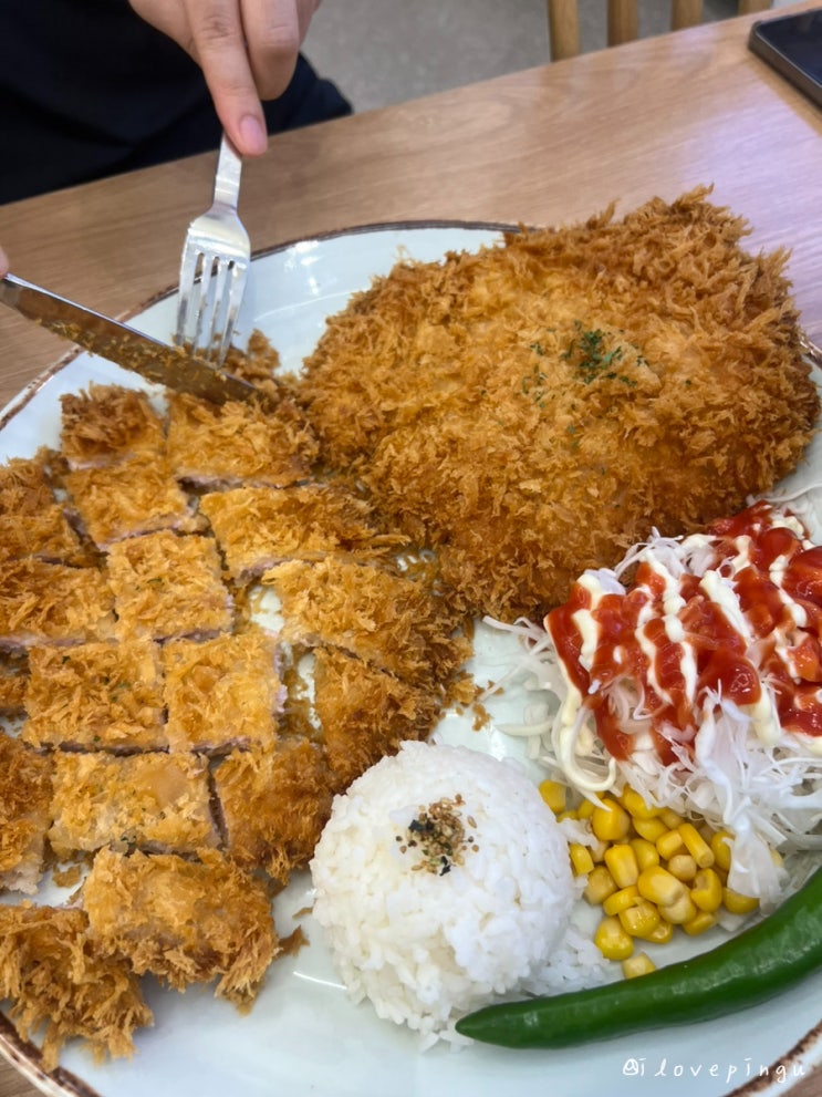  청라 맛집 옛날 왕돈까스 진심왕돈까스 청라점 내돈내산